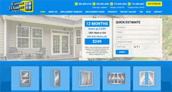 Desktop Screenshot of customwindowsplus.com