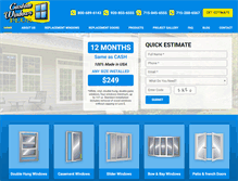 Tablet Screenshot of customwindowsplus.com